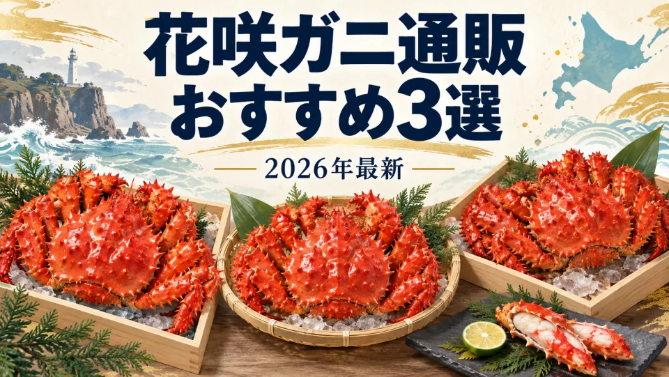 花咲ガニ通販おすすめ3選(2026年最新)