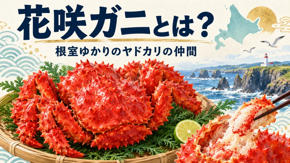 花咲ガニとは|根室周辺だけで獲れるヤドカリの仲間