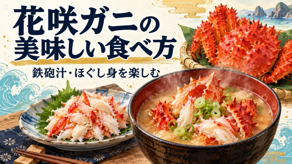花咲ガニの美味しい食べ方