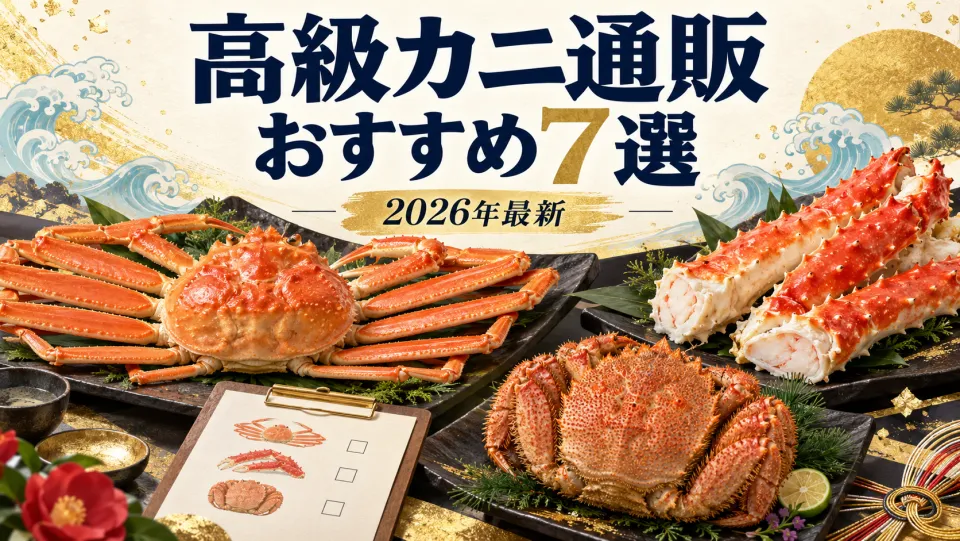高級カニ通販おすすめ7選（2026年最新）